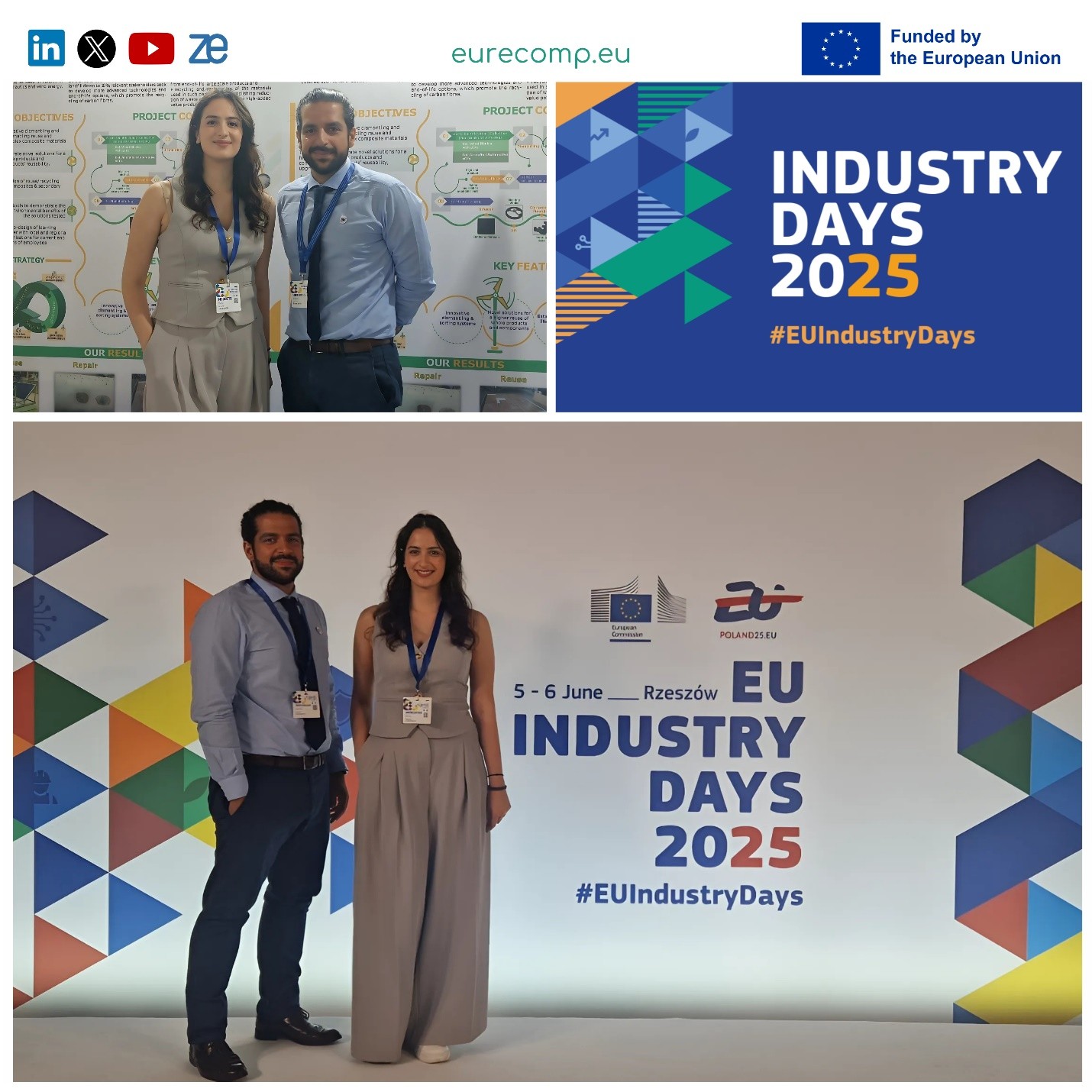 EuReComp at the 2025 EU Industry Days